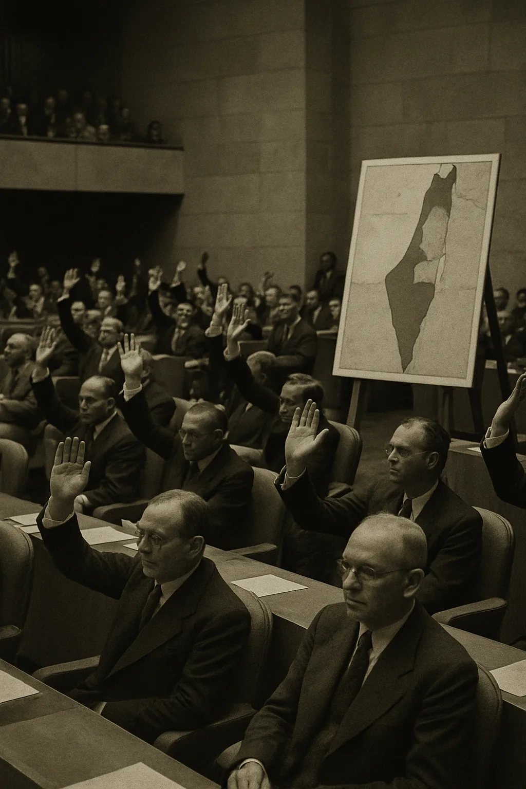 гласуването в ООН за разделянето на Палестина, 29 ноември 1947 г.