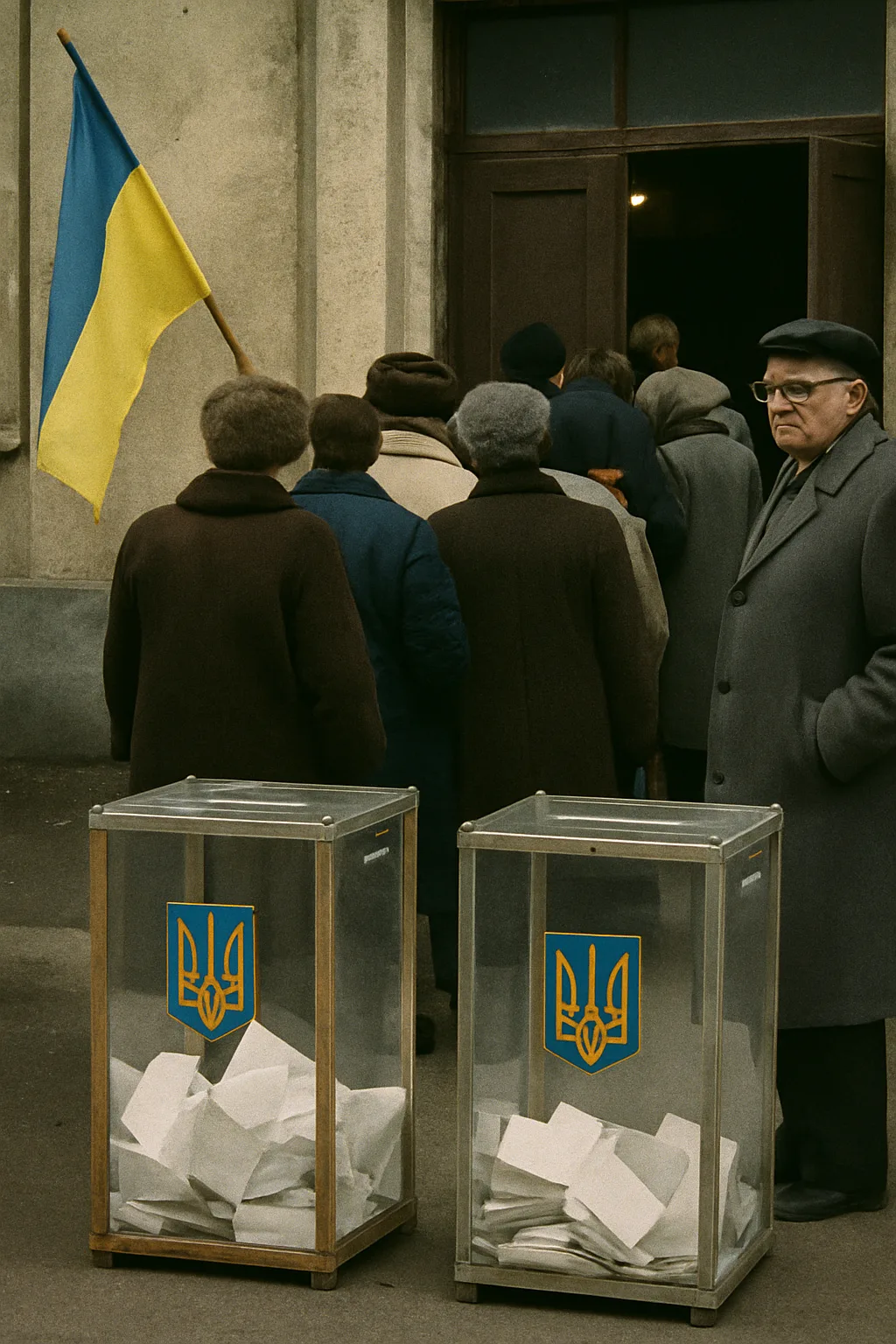 избирателна секция в Украйна на референдума от 1 декември 1991 г.