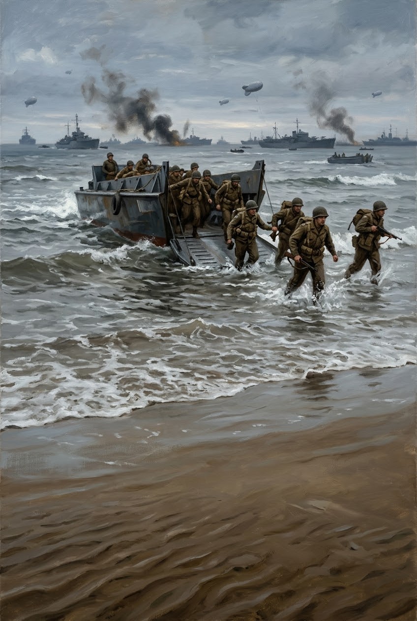 десантът в Нормандия, 6 юни 1944 г.